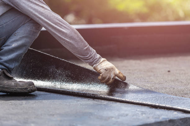 Professional Waterproofing technician working in Fair Lawn, NJ